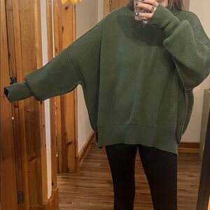 Free People ‘Easy Street Tunic’ in Green.